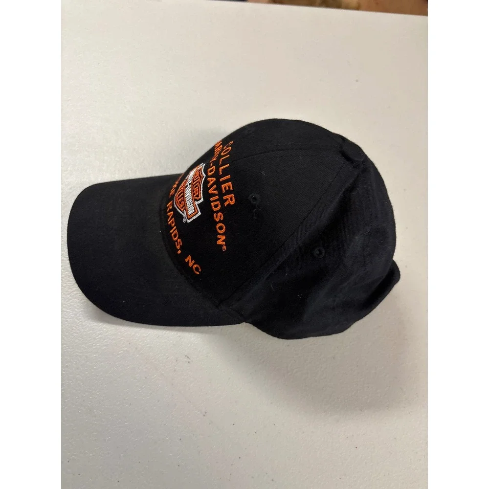 Harley-Davidson Men's OSFM Black Good Collier Roanoke Rapids NC Hat Baseball Cap
